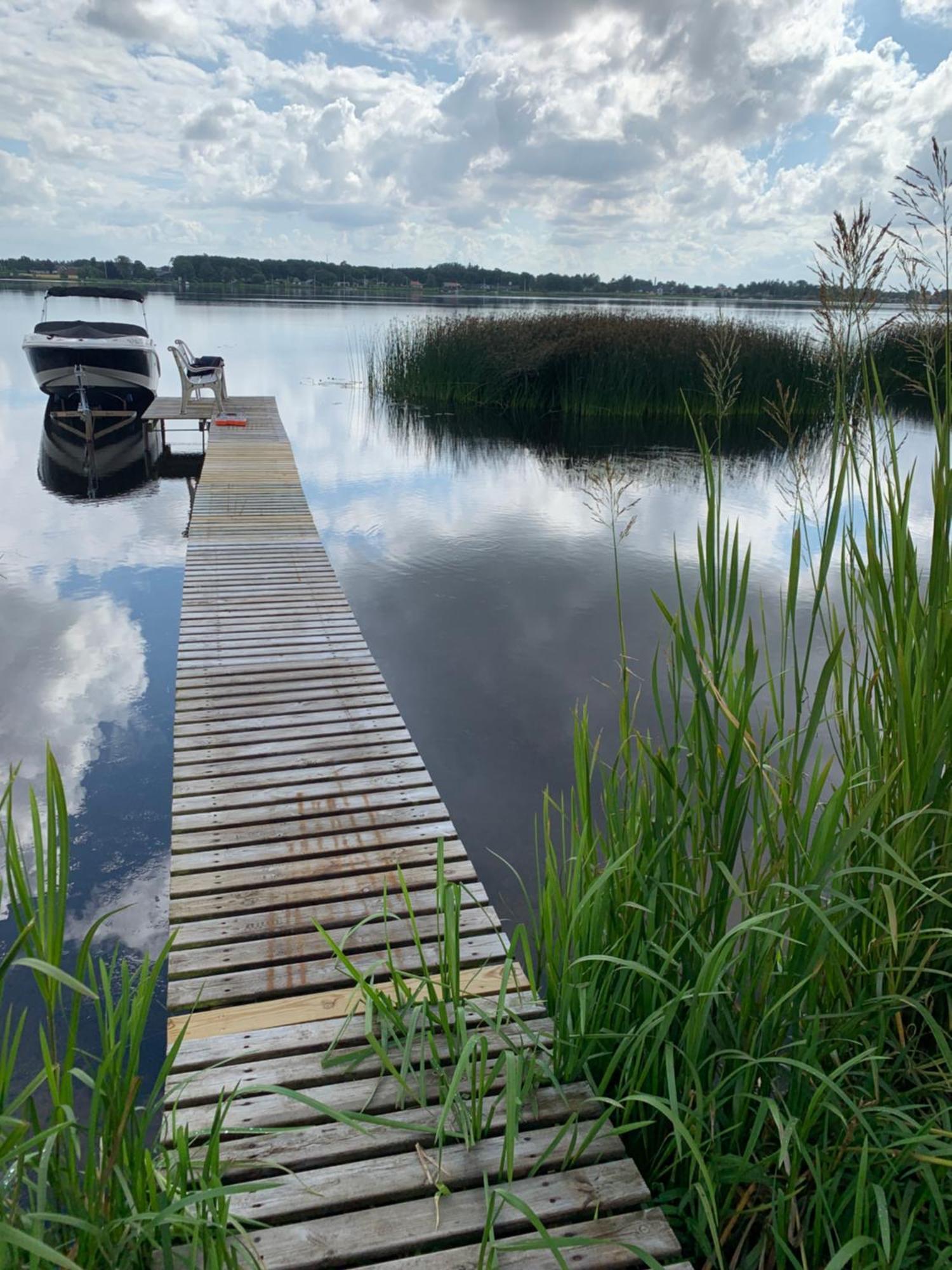 Huset Ved Soen Taet Pa Herning Og Mch Og Boxen 90 M2 Sunds Exteriér fotografie